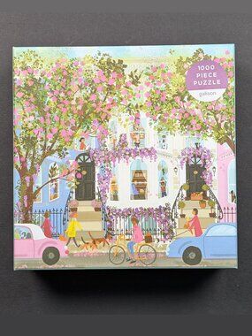 Galison Spring Terrace 1000 Piece Jigsaw Puzzle